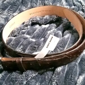 Boot Barn mens size 36 dark brown belt